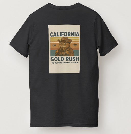 California Gold Rush  Unisex Premium Exclusive Design T-Shirt