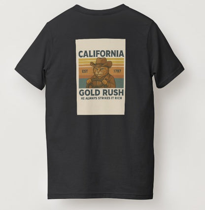 California Gold Rush  Unisex Premium Exclusive Design T-Shirt