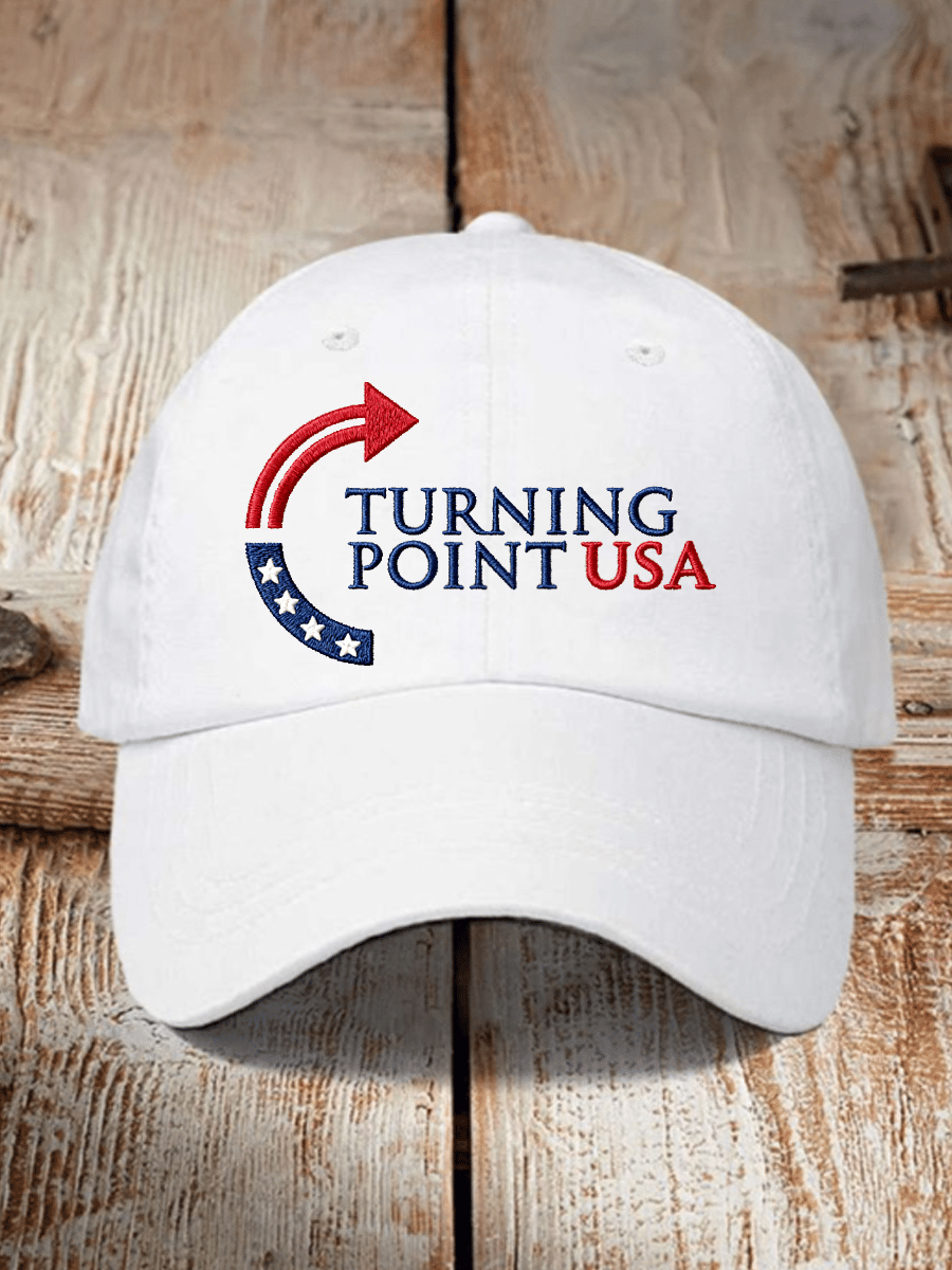 Retro Turning Point Print Baseball Cap