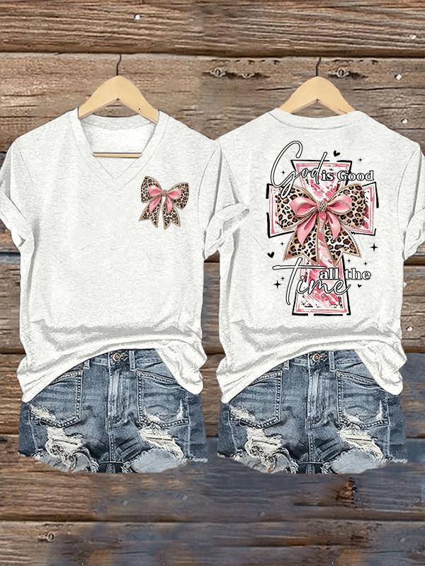 Women's  God is Good' Print T-Shirt