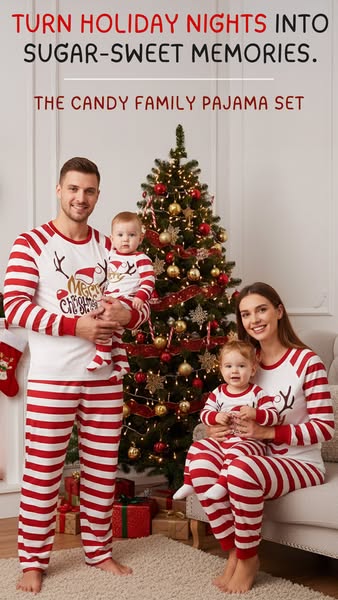 The Candy Family Pajama Set