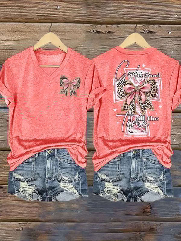 Women's  God is Good' Print T-Shirt